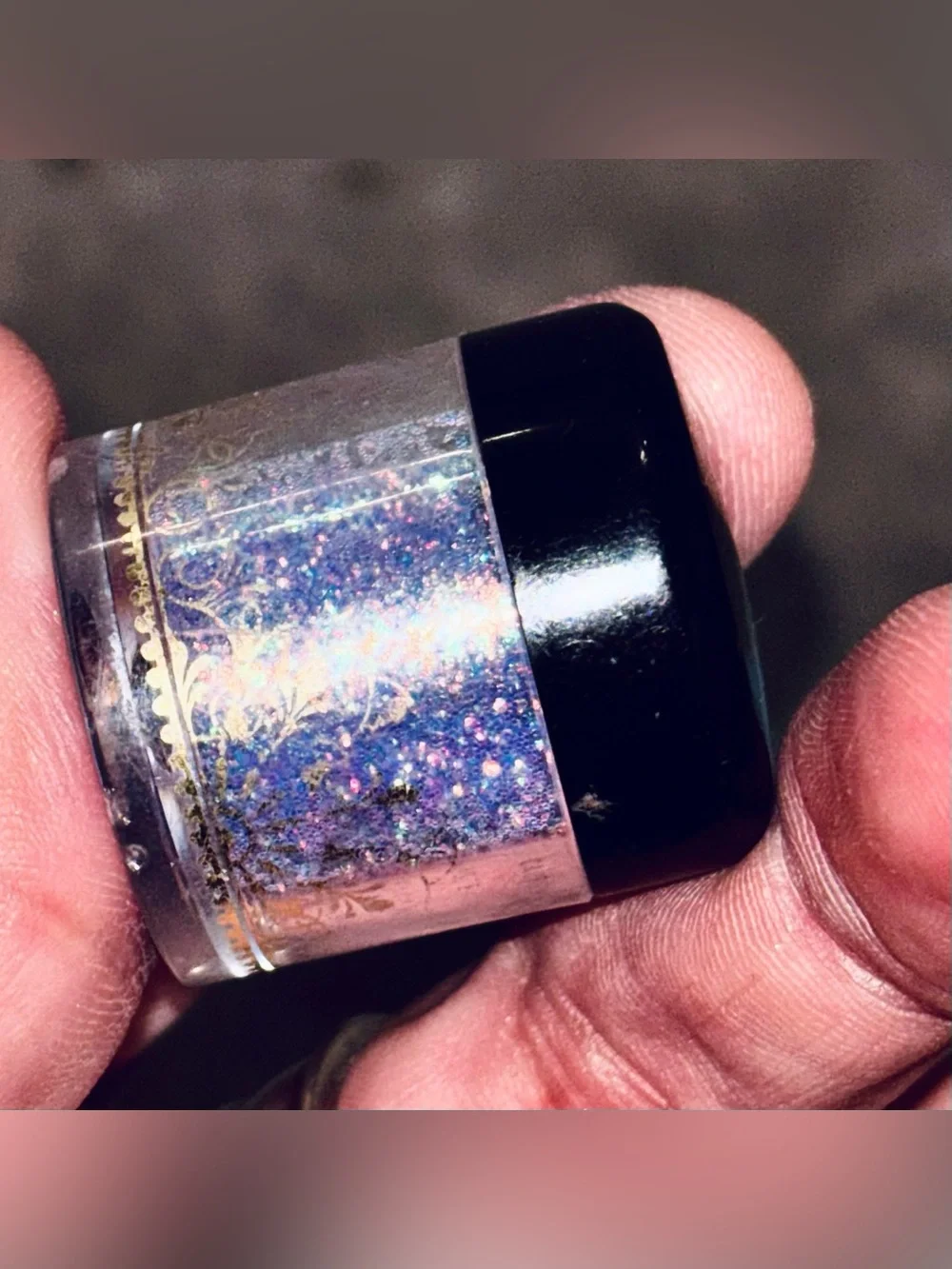 Bitzy Nail and Skin Glitter for Nails and Skin in La La Lavender- RETIRED
